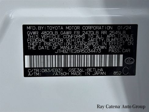 Certified 2024 Lexus IS 350 F Sport w/ Accessory Package 2 AWD/4WD image 34