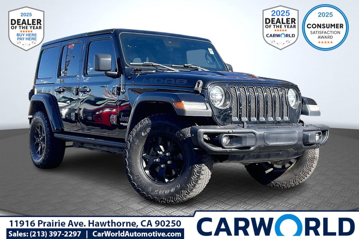 Used 2019 Jeep Wrangler Unlimited Sahara w/ Quick Order Package 24M Moab AWD/4WD image 1