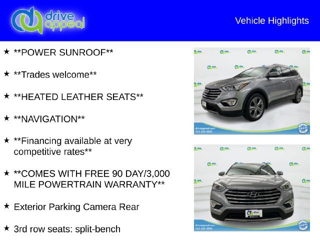 Used 2014 Hyundai Santa Fe GLS AWD/4WD image 12