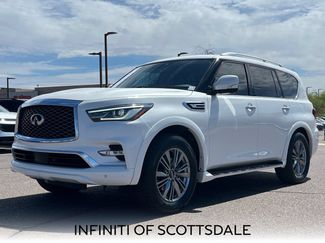 Used 2022 INFINITI QX80 Luxe w/ Cargo Package AWD/4WD video 1