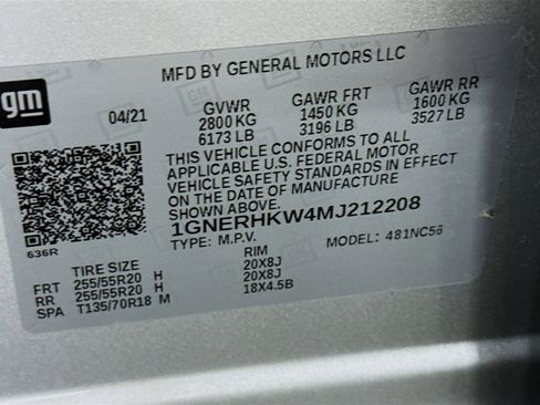 Used 2021 Chevrolet Traverse LT w/ LT Premium Package image 40