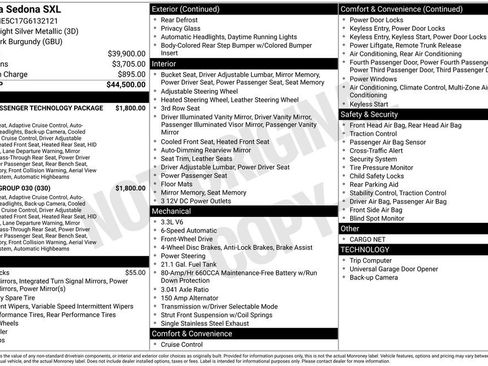 Used 2016 Kia Sedona SX Limited w/ Option Group 030 image 27