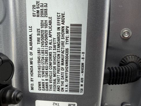 Used 2021 Honda Pilot Special Edition image 42