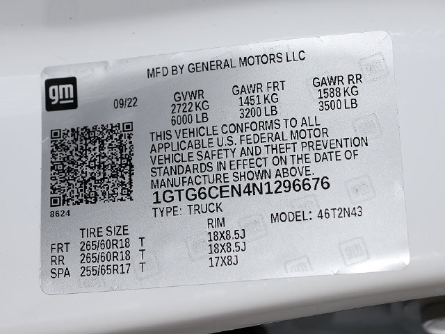 Used 2022 GMC Canyon Elevation w/ Trailering Package AWD/4WD image 36