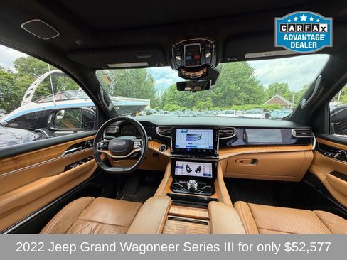 Used 2022 Jeep Grand Wagoneer Series III w/ Rear Seat Video Group 1 AWD/4WD image 19
