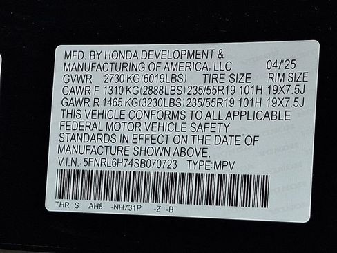 Used 2025 Honda Odyssey Sport-L image 28