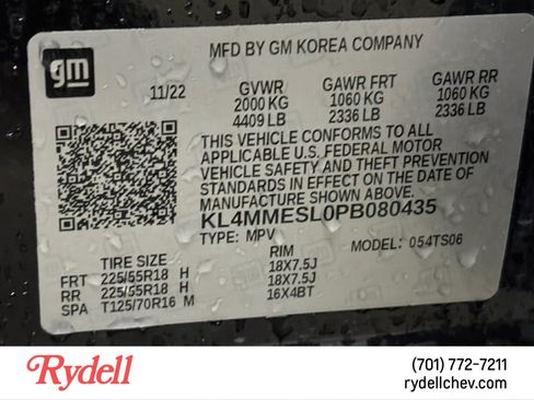 Used 2023 Buick Encore GX Select w/ Sport Touring Package AWD/4WD image 22