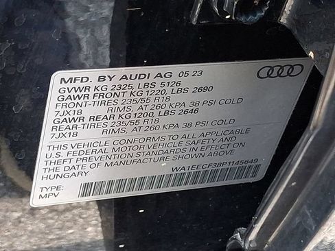Certified 2023 Audi Q3 2.0T Premium Plus w/ Premium Plus Package AWD/4WD image 26
