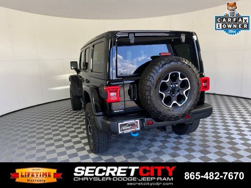 Used 2023 Jeep Wrangler Unlimited Rubicon 4xe w/ Steel Bumper Group AWD/4WD image 5