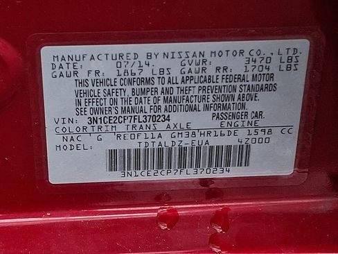 Used 2015 Nissan Versa Note SV FWD image 25