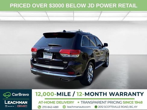 Used 2020 Jeep Grand Cherokee Summit w/ Skid Plate Group AWD/4WD image 3