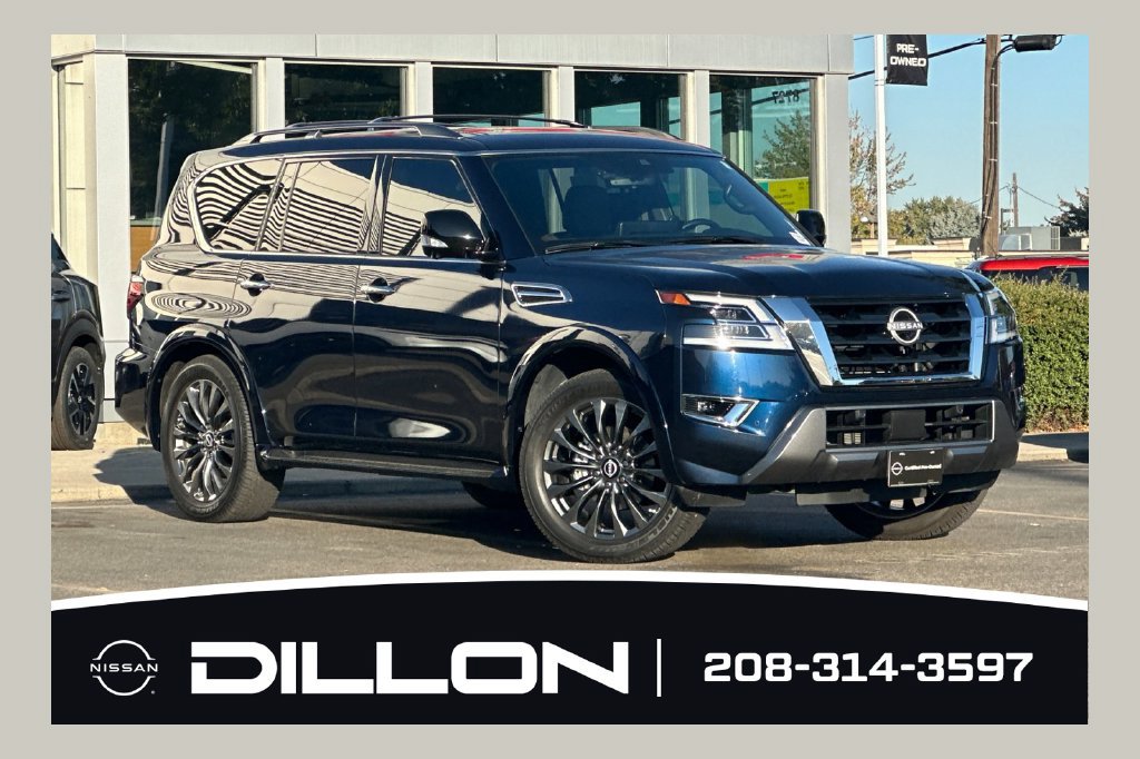 Used 2024 Nissan Armada Platinum w/ Captain's Chairs Package AWD/4WD 360° Tour