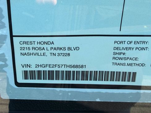 New 2026 Honda Civic Sport image 20