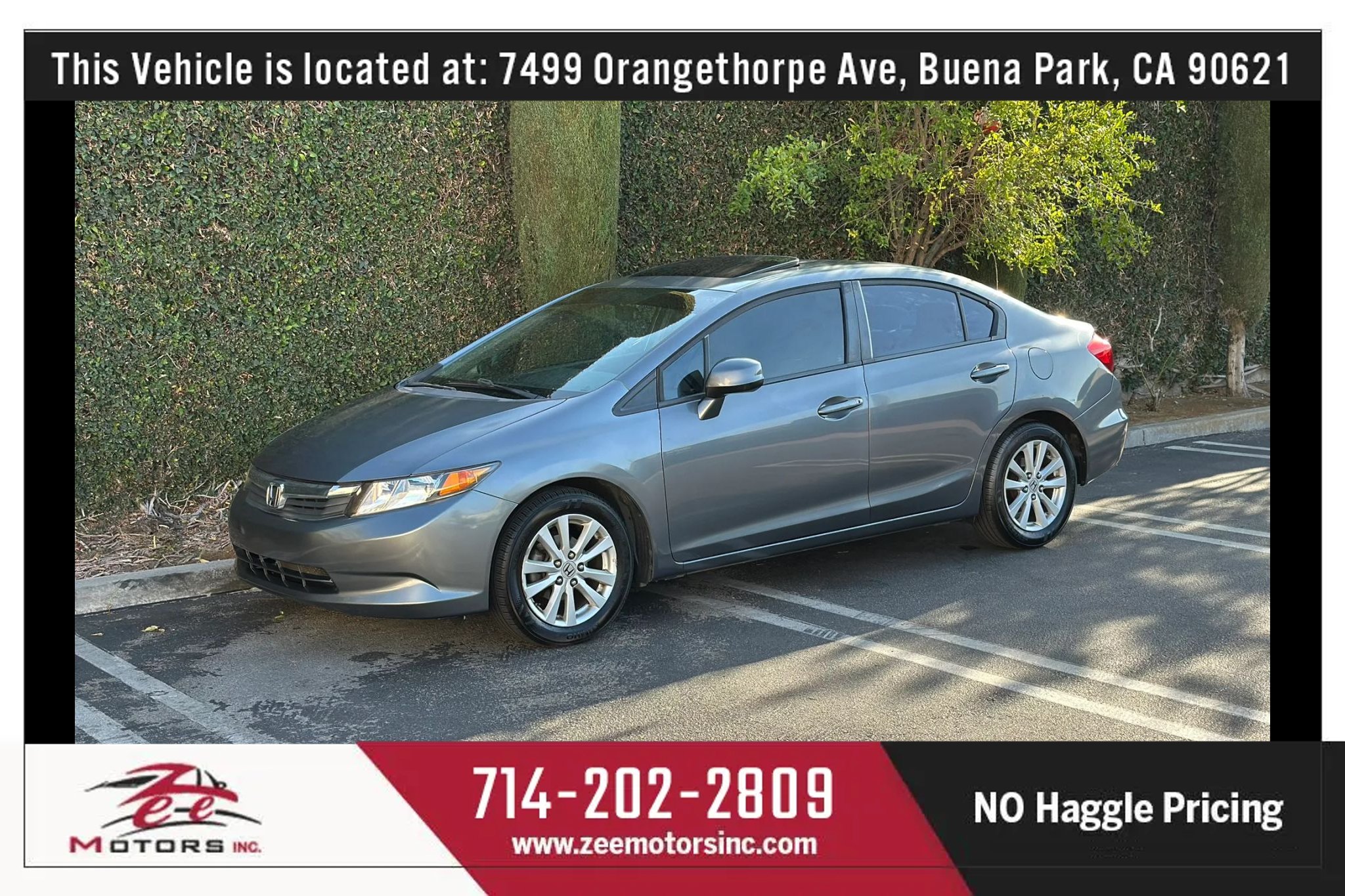 Used 2012 Honda Civic EX image 12