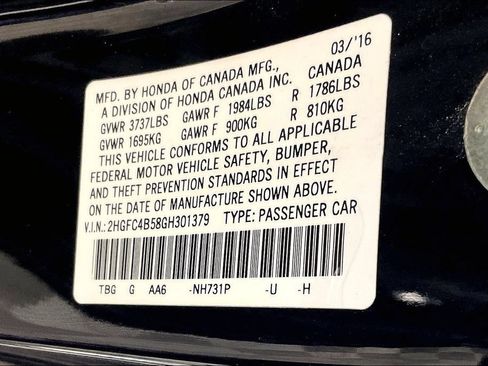 Used 2016 Honda Civic LX image 36