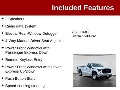 Used 2026 GMC Sierra 1500 Pro w/ Pro Value Package