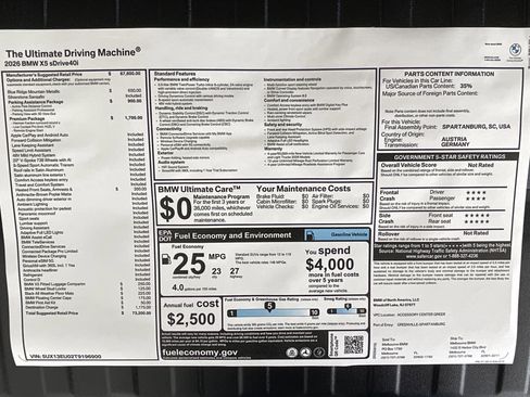 New 2026 BMW X5 sDrive40i image 37