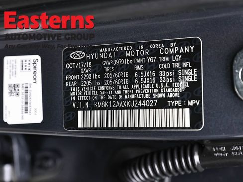 Used 2019 Hyundai Kona SE image 33