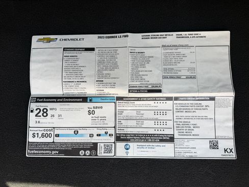 Used 2023 Chevrolet Equinox LS w/ LS Convenience Package FWD image 31