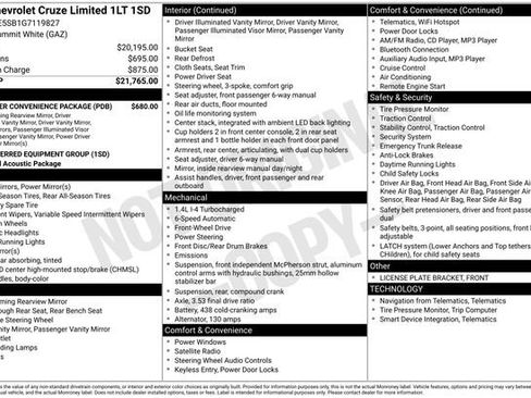 Used 2016 Chevrolet Cruze LT image 29