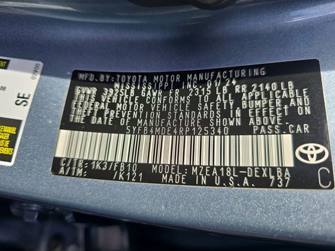 Certified 2024 Toyota Corolla LE image 36