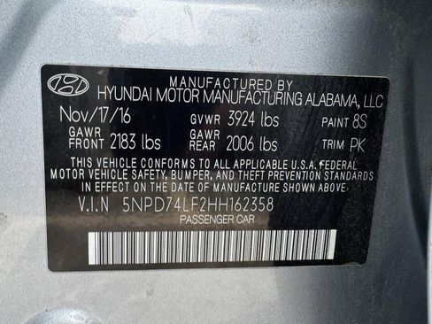 Used 2017 Hyundai Elantra SE image 22