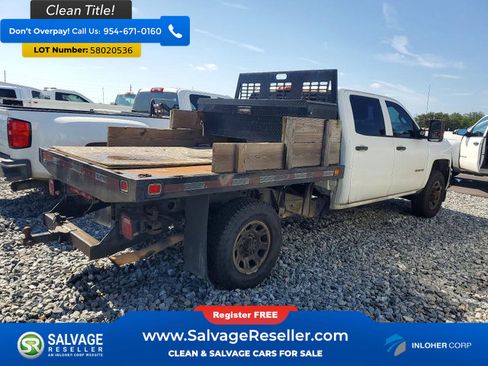 Used 2015 Chevrolet Silverado 3500 W/T AWD/4WD image 4