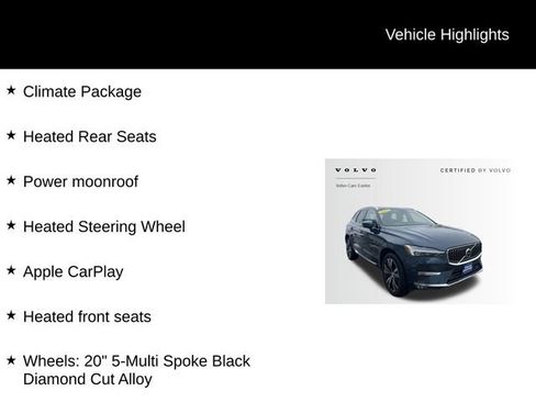 Certified 2023 Volvo XC60 B5 Plus w/ Climate Package image 5