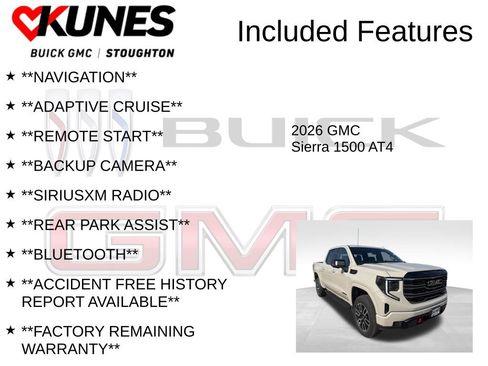 New 2026 GMC Sierra 1500 AT4 w/ AT4 Premium Package image 2