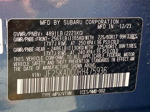 Used 2024 Subaru Forester Premium AWD/4WD image 32
