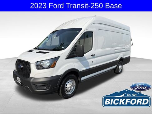 Used 2023 Ford Transit 250 148 High Roof Extended AWD w/ Load Area Protection Package image 1