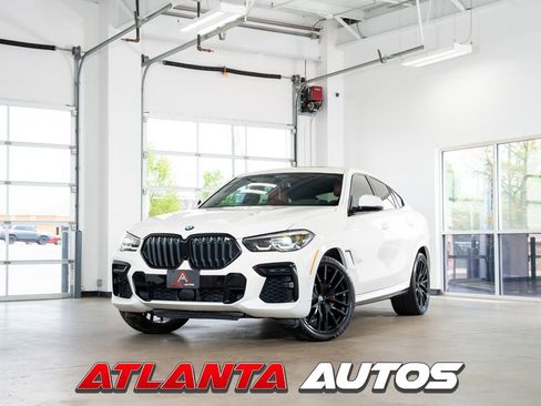Used 2022 BMW X6 xDrive40i w/ M Sport Package AWD/4WD image 1