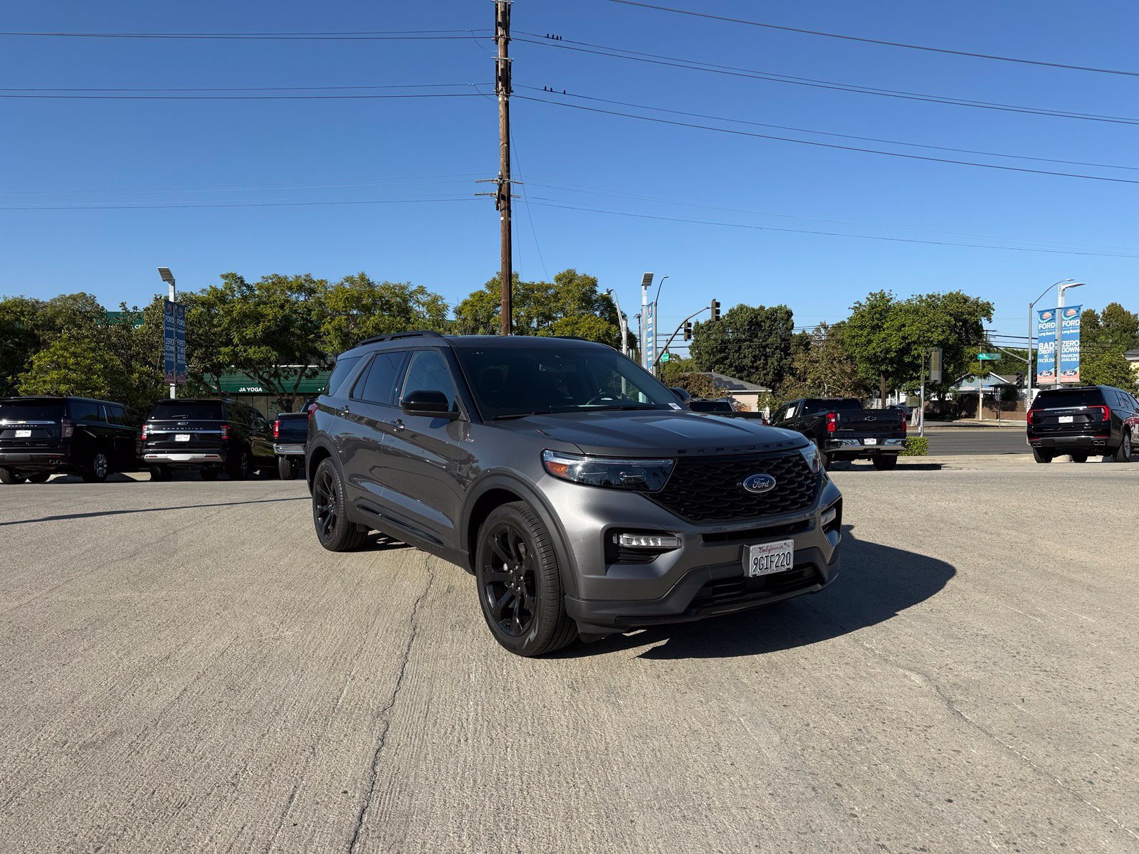 Used 2023 Ford Explorer ST-Line w/ Class IV Trailer Tow Package RWD image 4