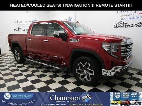 Certified 2025 GMC Sierra 1500 SLT w/ SLT Premium Package AWD/4WD image 1