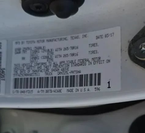 Used 2017 Toyota Tacoma TRD Off-Road w/ Tow Package RWD image 51