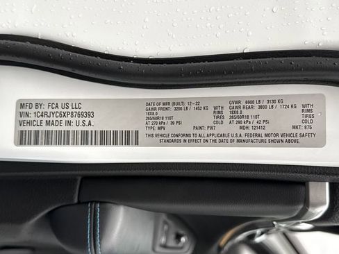 Used 2023 Jeep Grand Cherokee Trailhawk w/ Advanced Protech Group II image 16