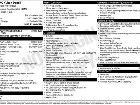 Used 2024 GMC Yukon Denali AWD/4WD image 5