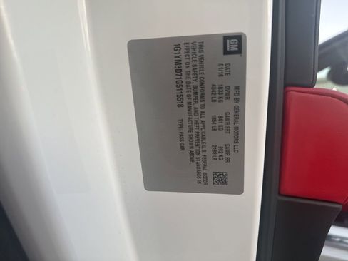 Used 2016 Chevrolet Corvette Stingray Convertible w/ 3LT Preferred Equipment Group image 14