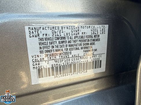Used 2021 Nissan Sentra SR w/ SR Premium Package FWD image 21