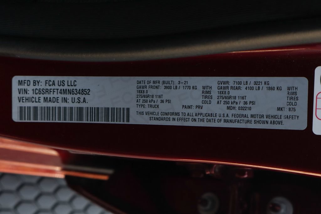 Used 2021 RAM 1500 Big Horn AWD/4WD image 59