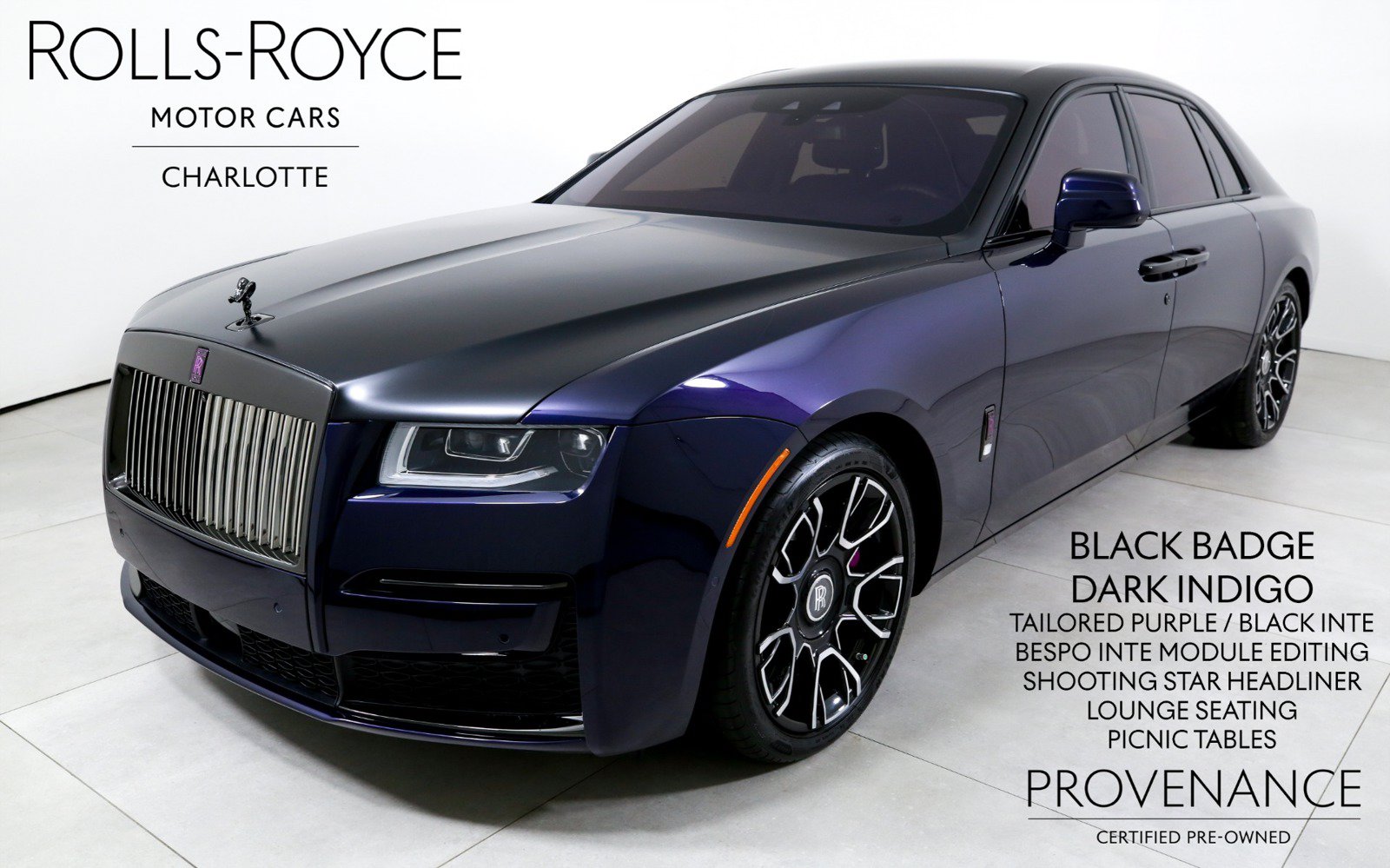 Certified 2024 Rolls-Royce Ghost Black Badge AWD/4WD image 1