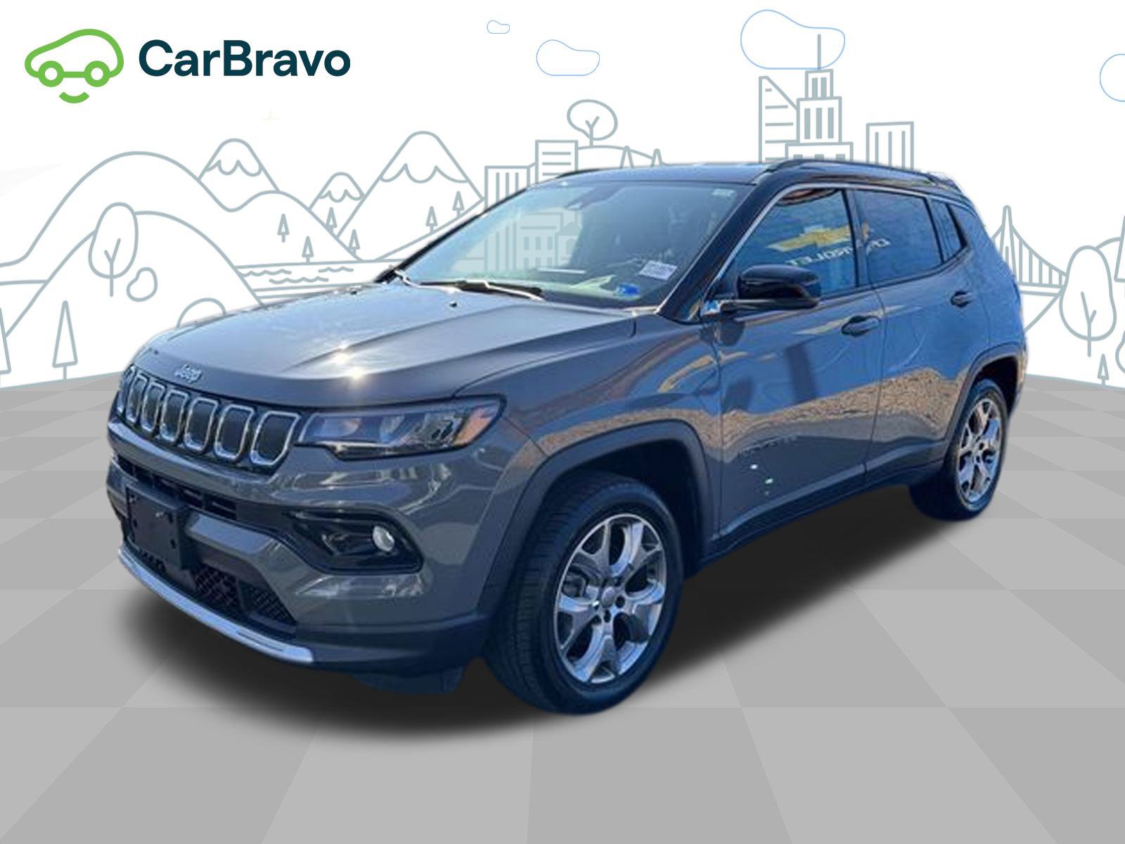 Used 2022 Jeep Compass Limited AWD/4WD image 1