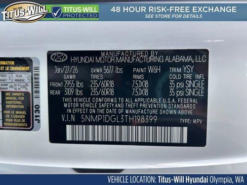 New 2026 Hyundai Santa Fe SE AWD/4WD image 34