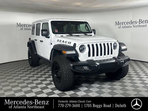 Used 2022 Jeep Wrangler Unlimited Sport w/ Xtreme Recon 35" Tire Package AWD/4WD image 1