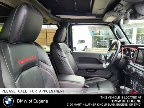 Used 2021 Jeep Wrangler Unlimited Rubicon w/ Uconnect 4C Nav & Sound Group AWD/4WD image 11