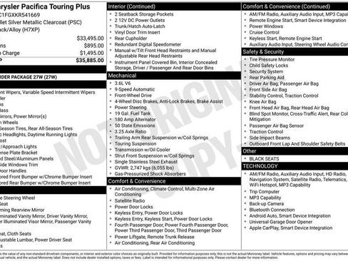 Used 2019 Chrysler Pacifica Touring Plus image 10