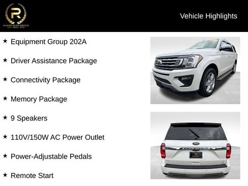 Used 2019 Ford Expedition XLT w/ Equipment Group 202A AWD/4WD image 9