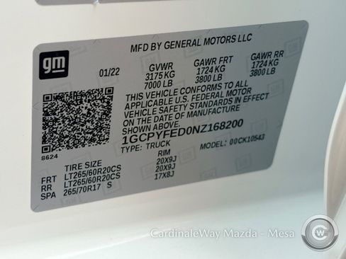 Used 2022 Chevrolet Silverado 1500 LT Trail Boss w/ Safety Package image 31