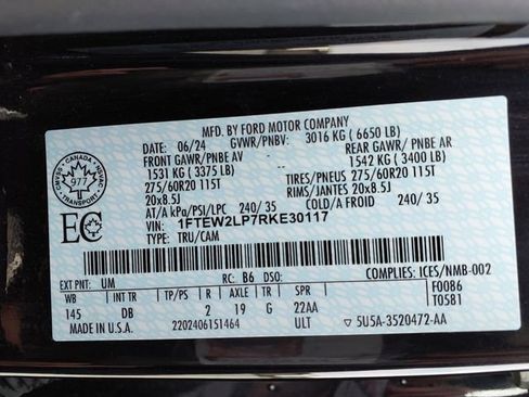 Certified 2024 Ford F150 STX AWD/4WD image 25