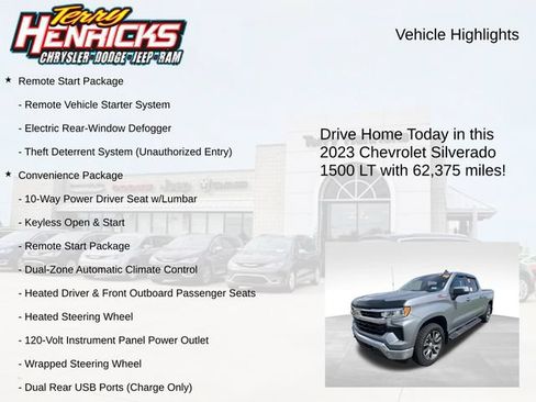 Used 2023 Chevrolet Silverado 1500 LT AWD/4WD image 4